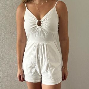 Apricot Lane White Romper